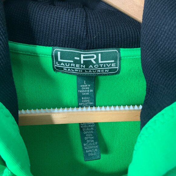 Ralph Lauren Active L-RL Women’s Green Hoodie – Size L - Picture 2 of 16